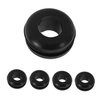 Kichvoe 5pcs Leakproof Airlock Grommet Set for Fermenter Lid Hole Seal Airtight Rubber Bucket Lid Grommets for Homebrew Wine and Beer Fermentation Supplies