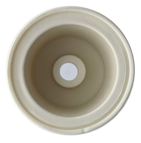 Medium Universal Carboy Bungs-1 Solid 1 Drilled