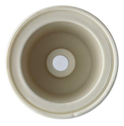 Medium Universal Carboy Bungs-1 Solid 1 Drilled