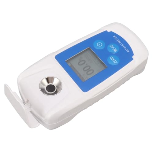 Refractometer, Conical Fermenter 0‑55% Brix Meter Brix Meter for Fruit Beverage Drinks Sugar Content Measuring