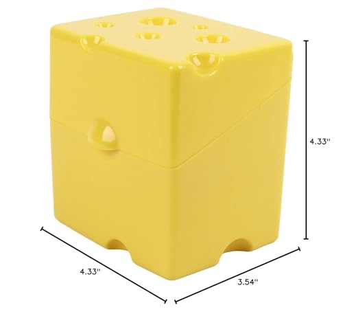 Cheese Storage Container, Airtight ABS Odor Free Easy to with Smooth Surface for Household Refrigerator Organization