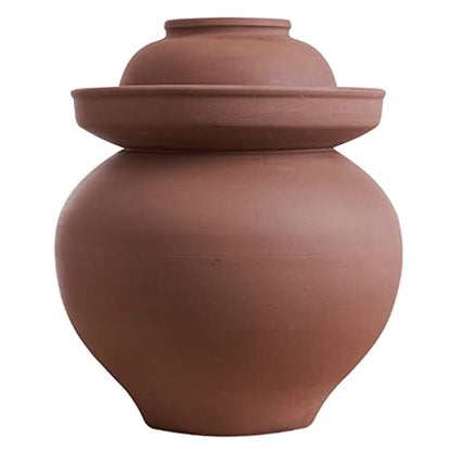 Traditional Chinese Porcelain Pickle Jar,Ceramic Fermentation Crock Pickling Pot,Ceramic Fermenting Jar With Water Seal Airlock Lid Stoneware Fermenter for Kimchi Sa 4KG - size: 4KG
