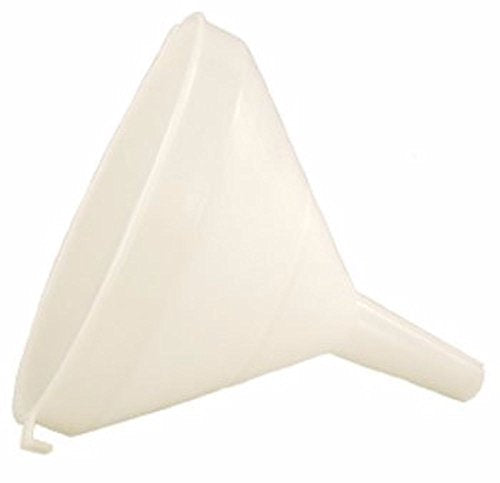 Learn To Brew 2534 Home Brew Funnel 10" with Anti Splash Screen, white