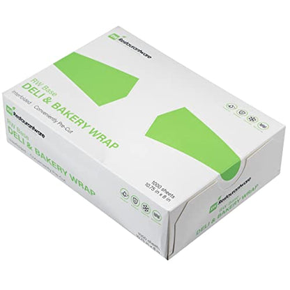 Restaurantware Plastic Food Wraps 1000 Pack of 10.75" x 8" Pre-Cut Clear Sandwich Wraps Disposable Pop-Up Microwavable Freezable Greaseproof Food Covers for Burgers, Snacks, And Take Out - size: 10.8" x 8"