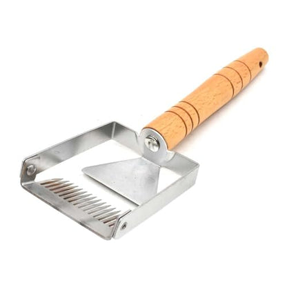 Good Land Bee Supply GLFORK2 Beekeeping Honeycomb Honey/Bee Hive Fork Scraper Tool with Wooden Handle