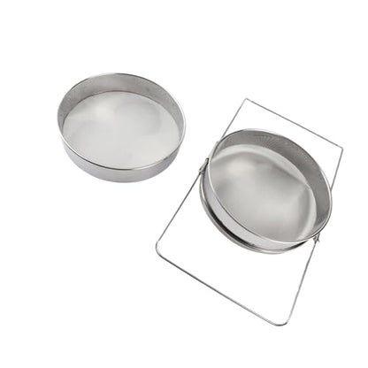 Stainless Steel Honey Filter Beekeeping Double Sieve Strainer 18 Mesh 25 Mesh 304 Apiary Equipment for Beekeepers Professional Tools