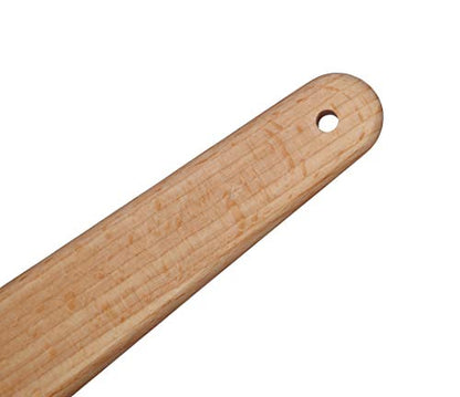 Exceliy 2 Sets Pastry Brushes with Wooden Handle Natural Bristles for Basting Spreading Butter Oil in Barbecue Baking Kitchen Cooking