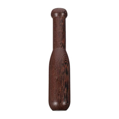 7.6in Wooden Pestle Wenge Wood Garlic Crusher Manual Spice Grinder Rod Semicircular Head Food Masher Tool for Kitchen Mortar Sauerkraut Pounder