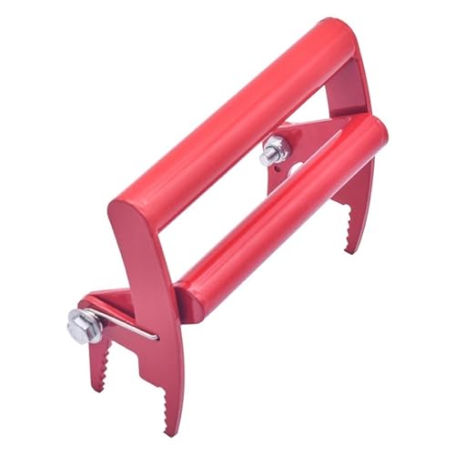 Bee Hive Frame Grip Beehive Frame Holder Bee Nest Box Frame Holder Lift Gripper Beehive Clip Holder Beekeeping Capture Frame Gripper Bee Hive Tools Red for Beekeeeper(13x11cm) - size: 13x11cm