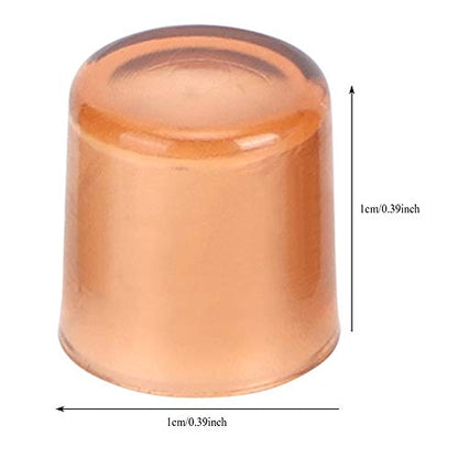 Agatige 500PCS Plastic Queen Rearing Cell Cup, 1x1cm Brown Beekeeping Queen Cell Cup Holder Grafting Tool Honey Bee Beekeeping Supplies for Beekeeper