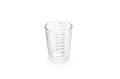 Fox Run Mini Measuring Cup Shot Glass, 4 Ounce - size: 4 oz, style: Set of 1