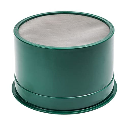 ASR Outdoor Gold Rush Sifting Classifier Sieve 6 Inch Prospect Pan 100 Holes per Sq Inch - size: 100 Holes per Square Inch