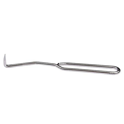 lasenersm 1 Piece Beehive Cleaning Hook Bee Hive Tool Bee Hive Frame Cleaning Tool Beehive Scraper Tool Stainless Steel Hive Scraper Tool Beekeeping Tool Beekeeping Supplies, Silver