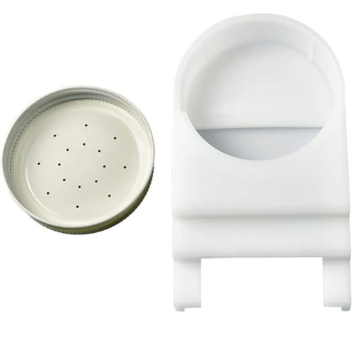 4 Pack White Bee Hive Entrance Feeder with Lid, Outdoor Bee Sugar Syrup Water Feeder, Universal Beekeeping Feeding Tool Compatible with Most Beehives