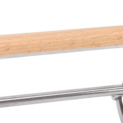 Fdit Beehive Frame Gripper, Beekeeping Gripper Tool with Ergonomic Wooden Handle, Portable Beekeeping Tool for Inspection and Honey Harvesting