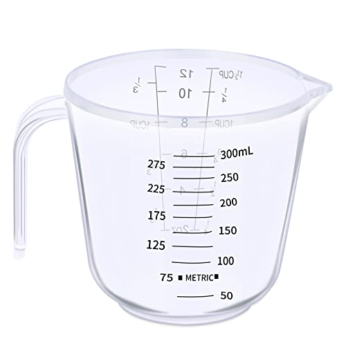 DOTINGHUX Measuring Cup, 1 ½ Cup, Clear - size: 1 ½ cup