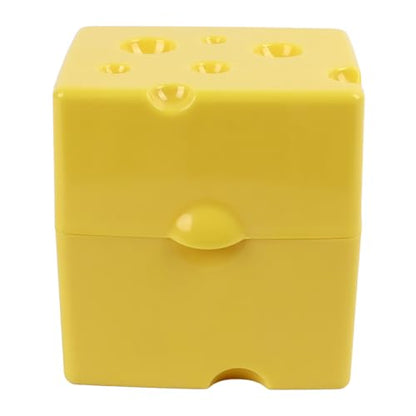 Cheese Storage Container, Airtight ABS Odor Free Easy to with Smooth Surface for Household Refrigerator Organization