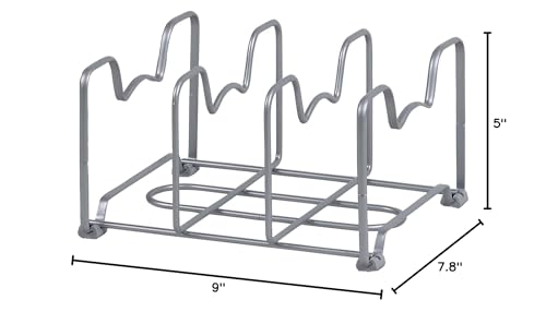 Simple Houseware Kitchen Houseware Organizer Pantry Rack, Silver - color: silver
