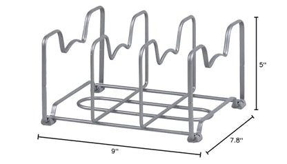 Simple Houseware Kitchen Houseware Organizer Pantry Rack, Silver - color: silver