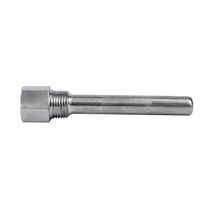 GOTOTOP Stainless Steel Thermowell 201 Stainless Steel Brewing Thermowell 1 2 NPT 4.76 in Quick Fit Probe Protection for Brew Kettle Temperature Sensor Replacement