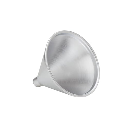 HIC Kitchen Wide-Mouth Aluminum Funnel for Liquids and Dry Goods, 2-Ounce - style: Funnel, 2 Oz.