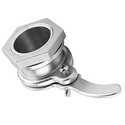 GLOGLOW Nan Stainless Steel Honey Extractor Gate Valve, Durable Metal Honey Tap for Harvesting and Bottling Landscape Aquaculture