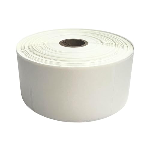 2x3 Dissolvable Food Labels, 1000 Label Stickers, Bottle Labels for Storage Bins, Sticker Labels for Food containers, (1000, Blank) - color: White, size: 1000 Count
