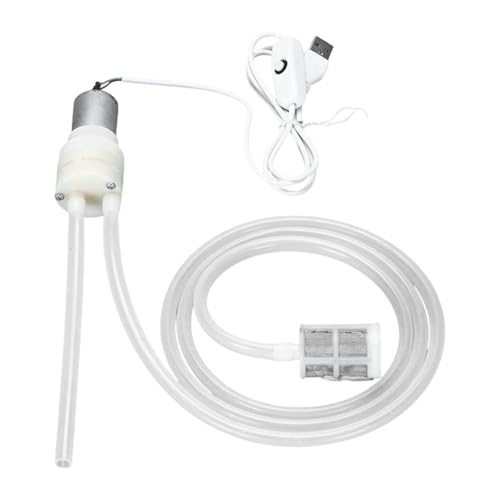MagiDeal Wine Transfer Pump,Electric Siphon Self Priming Pump,Leakpoof,Low Noise Multipurpose Compact Portable for Bottling for Beer, 200cm Tube