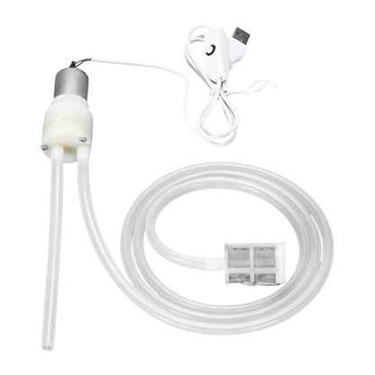 MagiDeal Wine Transfer Pump,Electric Siphon Self Priming Pump,Leakpoof,Low Noise Multipurpose Compact Portable for Bottling for Beer, 200cm Tube