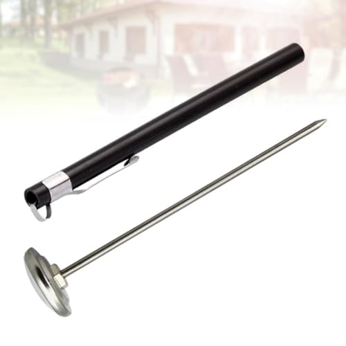 Uonlytech Stainless Steel Food Thermometer for Milk and Jam, Mini Coffee Thermometer with No Battery Needed, Easy to Operate Kitchen Gadget for Home Use