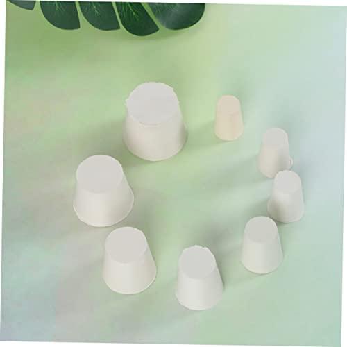 16pcs Rubber Stopper Fit Carboy Fermenter Airtight Seal for Brewing Lab Household