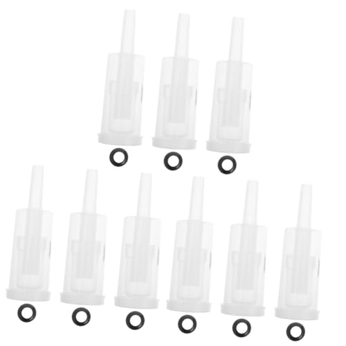 3sets Air Locks Reusable One Way Check Valves for Home Brewing Wine Beer Fermentation Easy to Clean Kit with Seals 6pcs*3