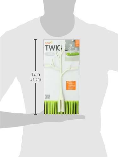 Boon Twig Grass and Lawn Drying Rack Accessory, White - color: White, size: 1 Pack, style: Twig