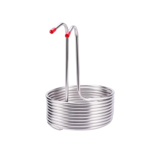 Heat Exchanger,Wine Making Machine Bar Wort Chiller Pipe Spiral Home Brewing Immersion Supplies Stainless Steel Beer Cooling Coil Hotel
