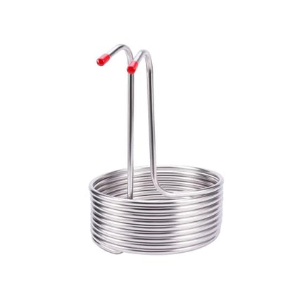 Heat Exchanger,Wine Making Machine Bar Wort Chiller Pipe Spiral Home Brewing Immersion Supplies Stainless Steel Beer Cooling Coil Hotel
