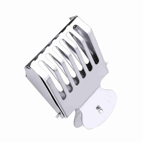 Fdit Stainless Steel Queen Bee Clip Cage Catching Tool for Quick Catching Bees, Beekeeping Equipment (1PCS)