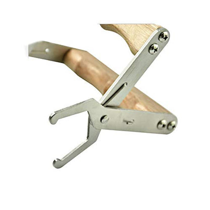 Wooden Handle Multifunction Bee Hive Tool Beekeeping Equipment Bee Frame Grip Tool Supplie(Frame Grip) - color: Frame Grip