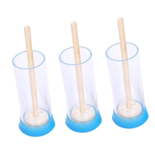 UPKOCH 3pcs Queen Marking Bottle with Sturdy Design for Beekeeping Accessories Durable Marking Cage Tool for Easy Bee Identification and Safety for Beekeepers Random Color