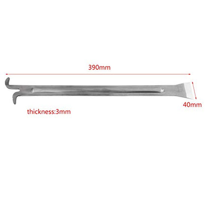 Hive Tool,Extra Long Flat Hive Scraper Tool Stainless Steel Beekeeping Supplies for Scraping Cleaning Beehive Beekeeping Equipment 15 Inch