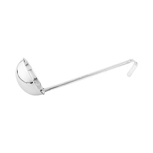 Restaurantware Met Lux 12 Ounce Portion Ladle 1 Multipurpose Portion Serving Spoon - Does Not Corrode Dishwashable Stainless Steel Portion Control Serving Utensil Premium - size: 12 oz