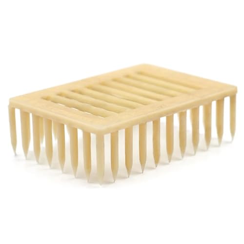 Queen Bee Cage 50pcs Beekeeping Plastic Queen Bee Marker Cage Clip Bee Catcher Beekeeper Beekeeping Tools Equipment White