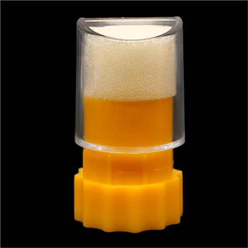 4pcs Beekeeping Queen Bee Marking Bottle Marker Tube Catcher Cage with Plunger Plush for Beekeeper Equipment