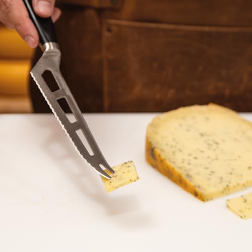 BOSKA Universal Cheese Cutter Black - Premium Cheese Knife - 140 Mm - Premium Quality - German Steel - HACCP Knife - for Professional Use - Cheese Knives - color: Black, size: Universal cutter