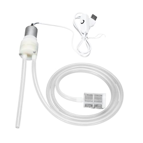 MagiDeal Wine Transfer Pump,Electric Siphon Self Priming Pump,Leakpoof,Low Noise Multipurpose Compact Portable for Bottling for Beer, 200cm Tube