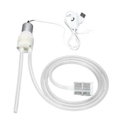 MagiDeal Wine Transfer Pump,Electric Siphon Self Priming Pump,Leakpoof,Low Noise Multipurpose Compact Portable for Bottling for Beer, 200cm Tube