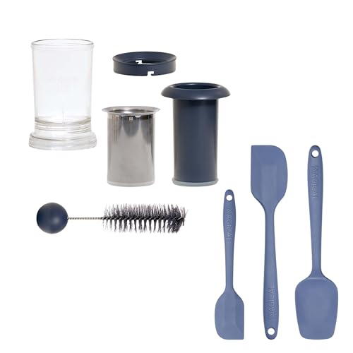 Magical Butter Filter Press + Spatulas Bundle – BPA-Free Straining System with 3-Pack Silicone Spatulas – Mess-Free Infused Oil & Butter Kit - size: Filter Press + Spatulas