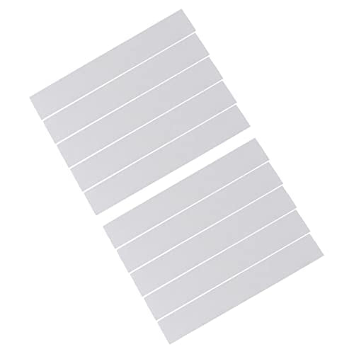 KICHOUSE 200PCS Stainless Steel Cheese Mold Set Versatile Baking Tool for Cake and Chocolate Moulding for Creative Dessert Decoration - color: White