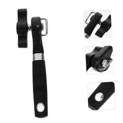 Stainless Steel Can Opener Kitchen Tin Opener Jar Opener for Weak Hand Stainless Steel Tin Opener Bottle Punch Manual Can Opener Jar Opener for Seniors Can Lifter Handheld Mason