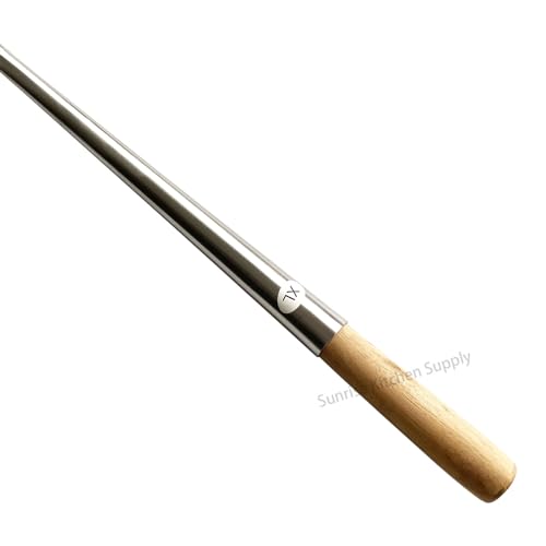 Sunrise Commercial Grade Wok Ladle 19.5" (XL) - size: Ladle 19.5" (XL)