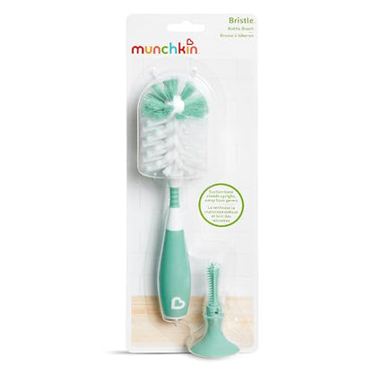 Munchkin® Bristle™ Bottle Brush, Sage - color: Sage and White, size: 1 Count (Pack of 1)
